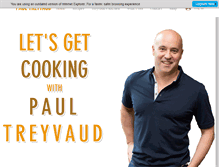 Tablet Screenshot of paultreyvaud.com